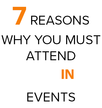 7 REASONS WHY YOU MUST ATTEND BENEFITSINUSA  EVENTS